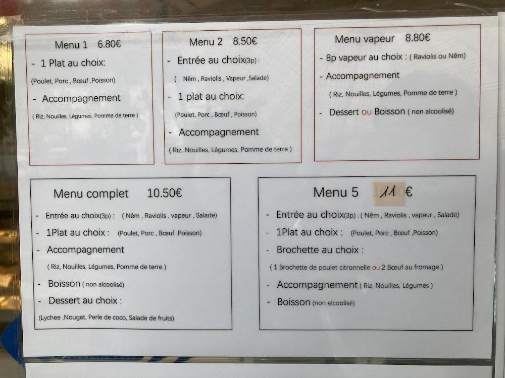 L'Orchidée (Yako) « traiteur asiatique » - Menu Image 2